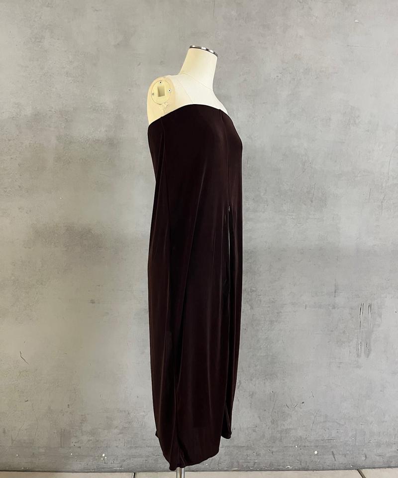 Sheer rib zip skirt