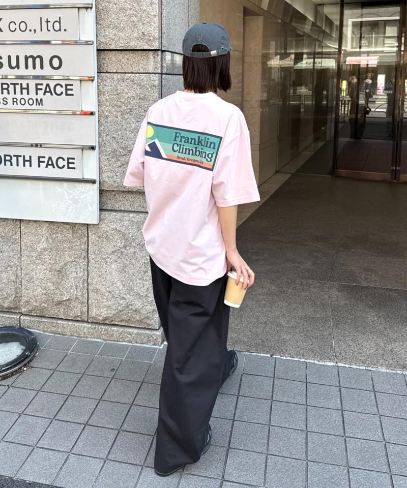 【Franklin Climbing】バックロゴ半袖Tee