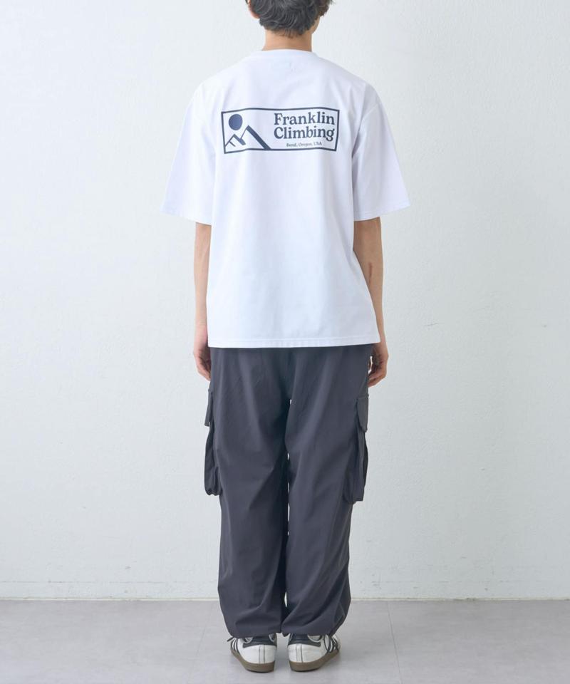 【Franklin Climbing】グラフィックバックロゴ半袖Tee