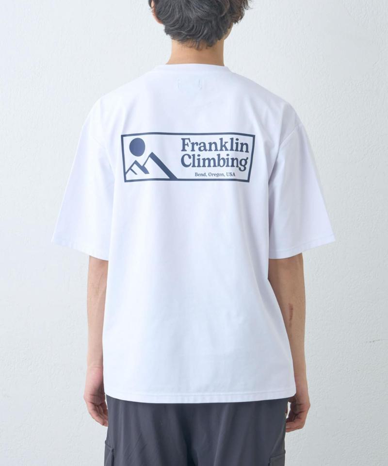 【Franklin Climbing】グラフィックバックロゴ半袖Tee