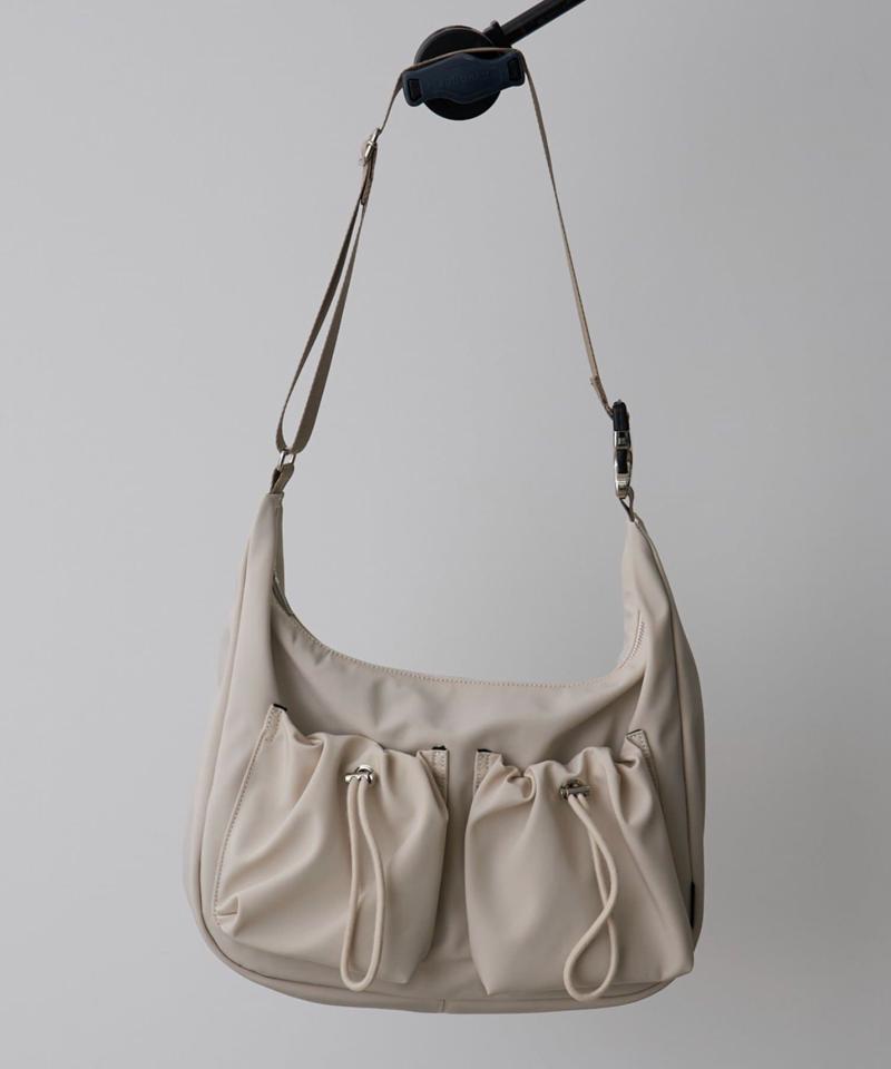 SML  ANYTIME SHOULDE BAG 巾着ポケットバッグ