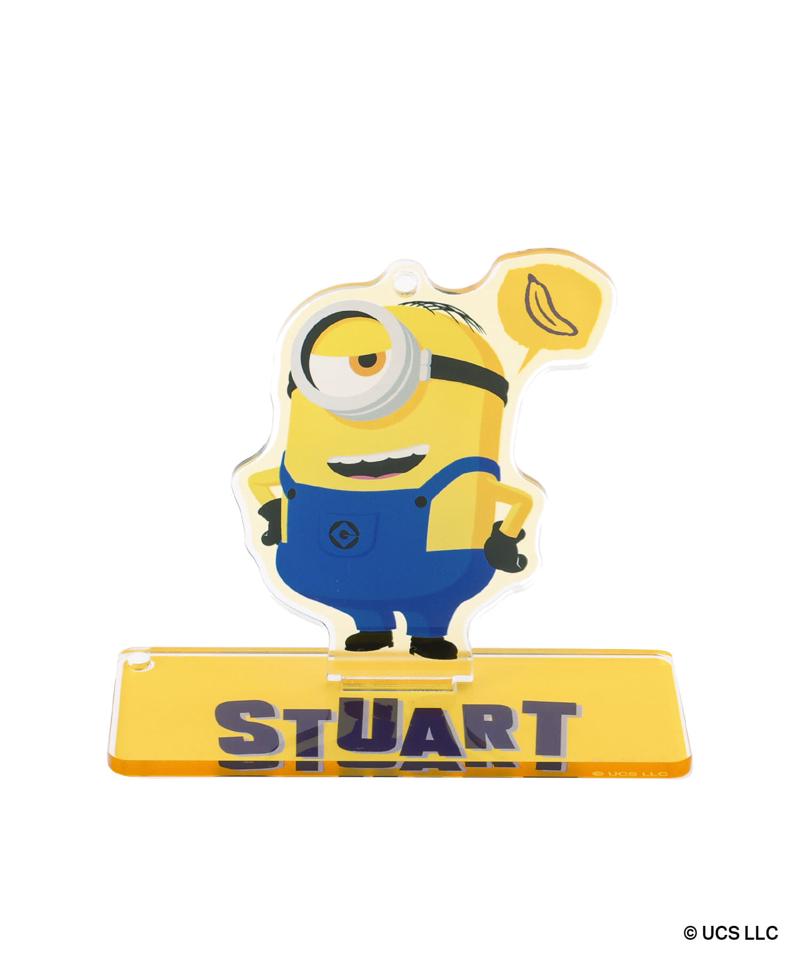 スタンド付きアクリルキーホルダー MINIONS STUART