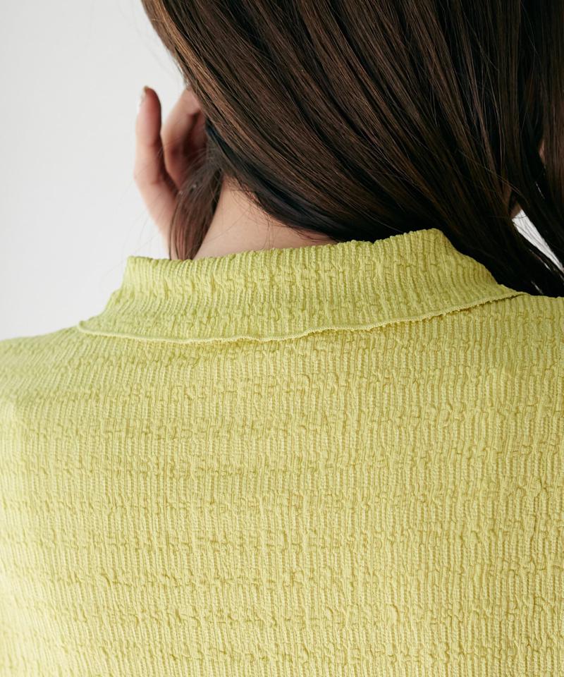 【新色追加!/WEB限定】衿付きジャガードカーディガン