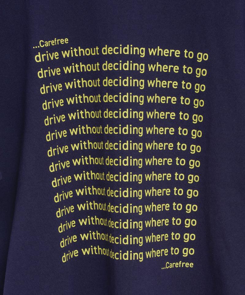 【UNISEX】【新色追加】メッセージプリント半袖Tee