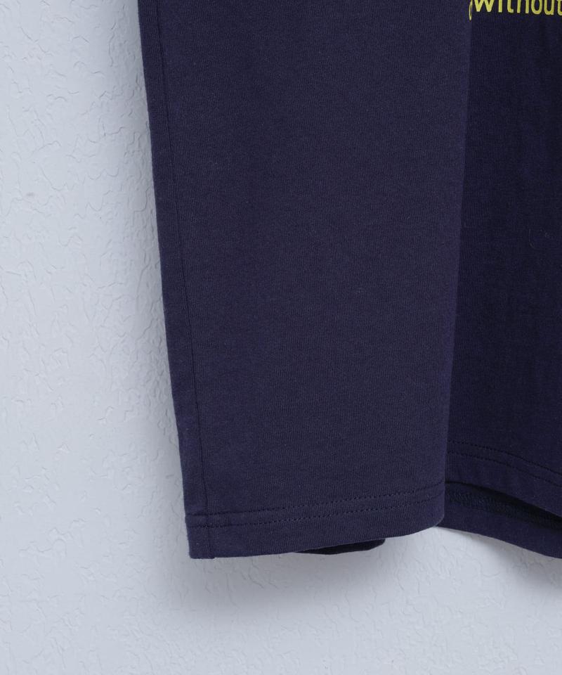 【UNISEX】【新色追加】メッセージプリント半袖Tee