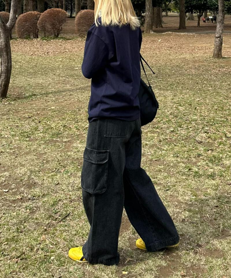 【UNISEX】【新色追加】メッセージプリント半袖Tee