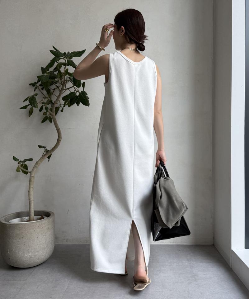 【全骨格細見え】ブークレーダンボールタンクワンピース