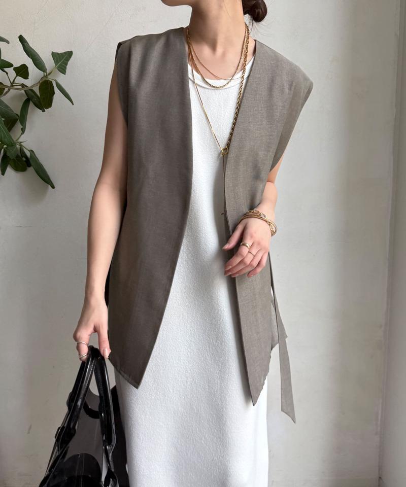 【全骨格細見え】ブークレーダンボールタンクワンピース