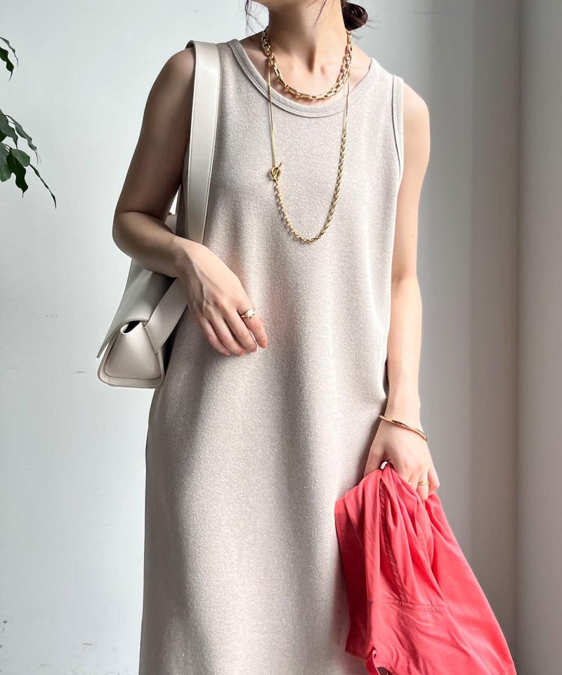 【全骨格細見え】ブークレーダンボールタンクワンピース