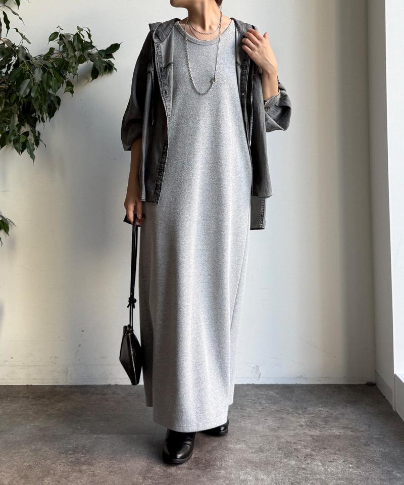 【全骨格細見え】ブークレーダンボールタンクワンピース