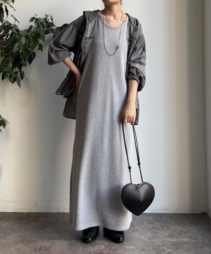 【全骨格細見え】ブークレーダンボールタンクワンピース