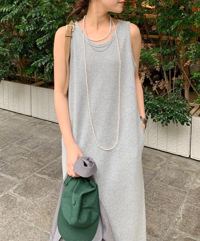 【全骨格細見え】ブークレーダンボールタンクワンピース