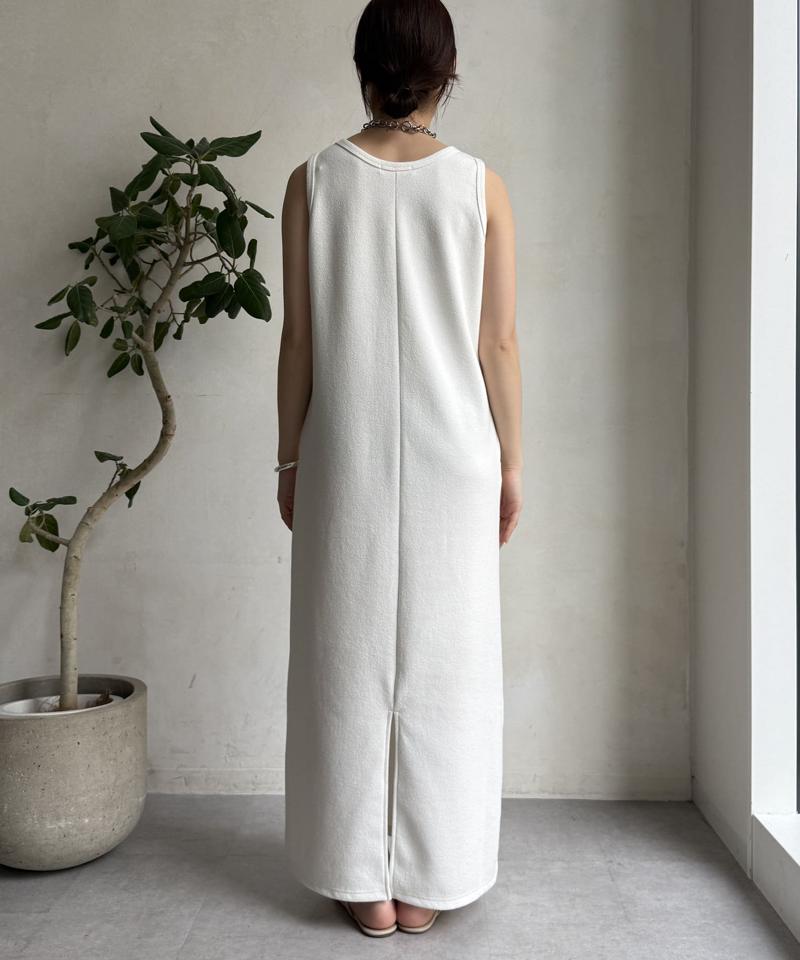 【全骨格細見え】ブークレーダンボールタンクワンピース