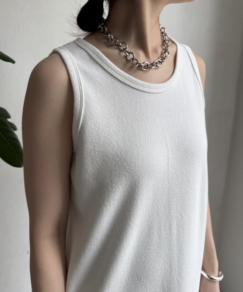 【全骨格細見え】ブークレーダンボールタンクワンピース