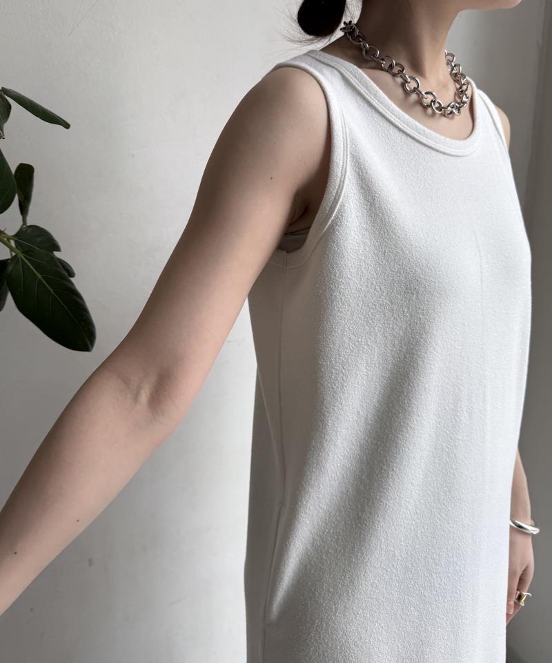 【全骨格細見え】ブークレーダンボールタンクワンピース