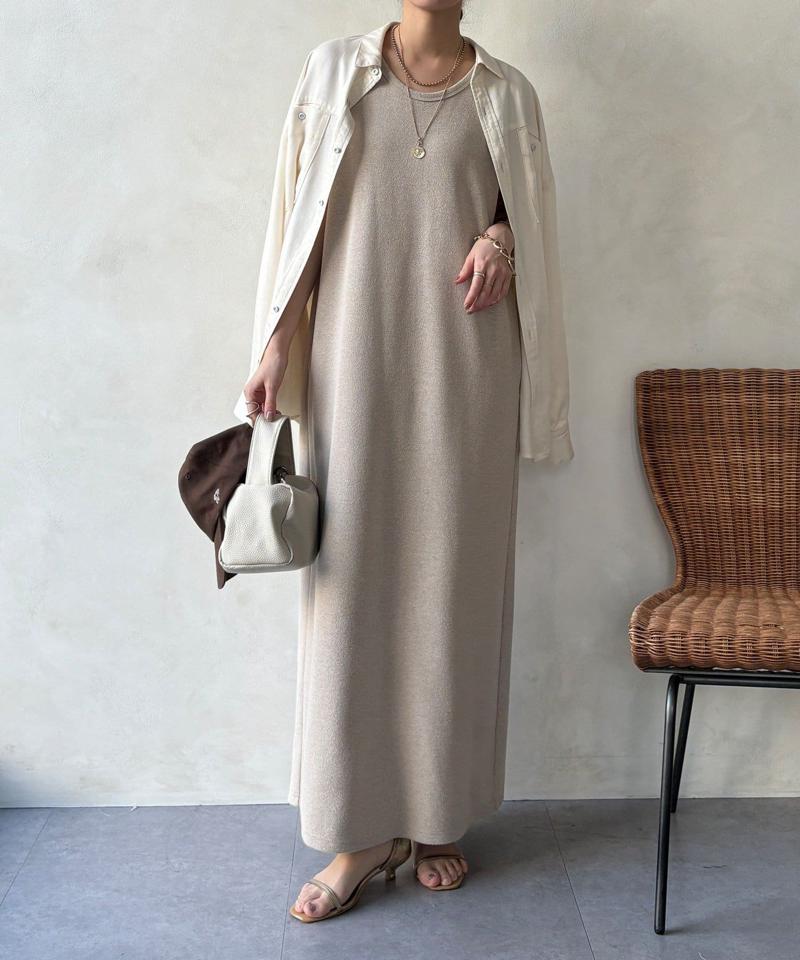 【全骨格細見え】ブークレーダンボールタンクワンピース