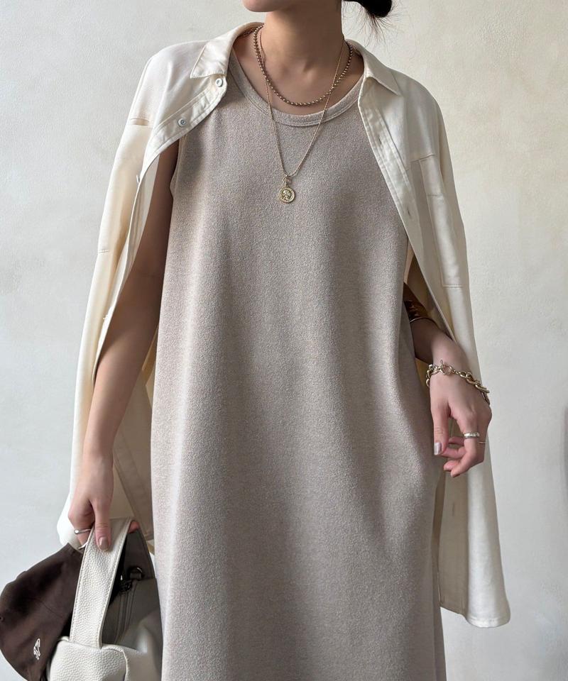 【全骨格細見え】ブークレーダンボールタンクワンピース