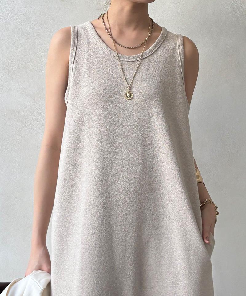 【全骨格細見え】ブークレーダンボールタンクワンピース