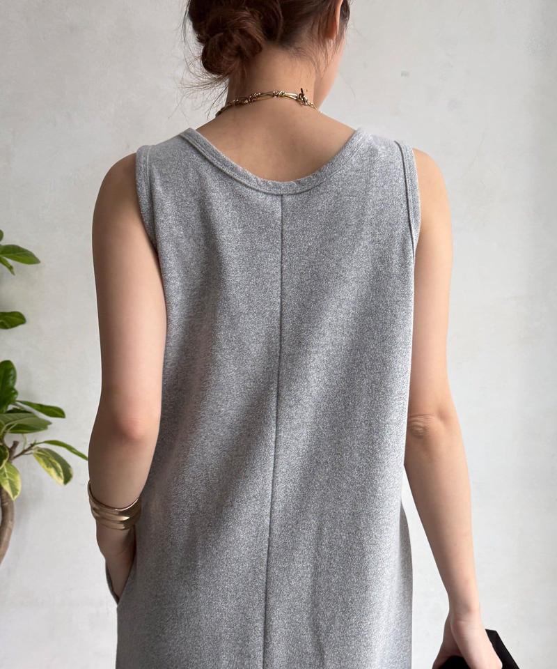 【全骨格細見え】ブークレーダンボールタンクワンピース