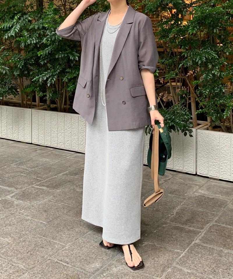 【全骨格細見え】ブークレーダンボールタンクワンピース