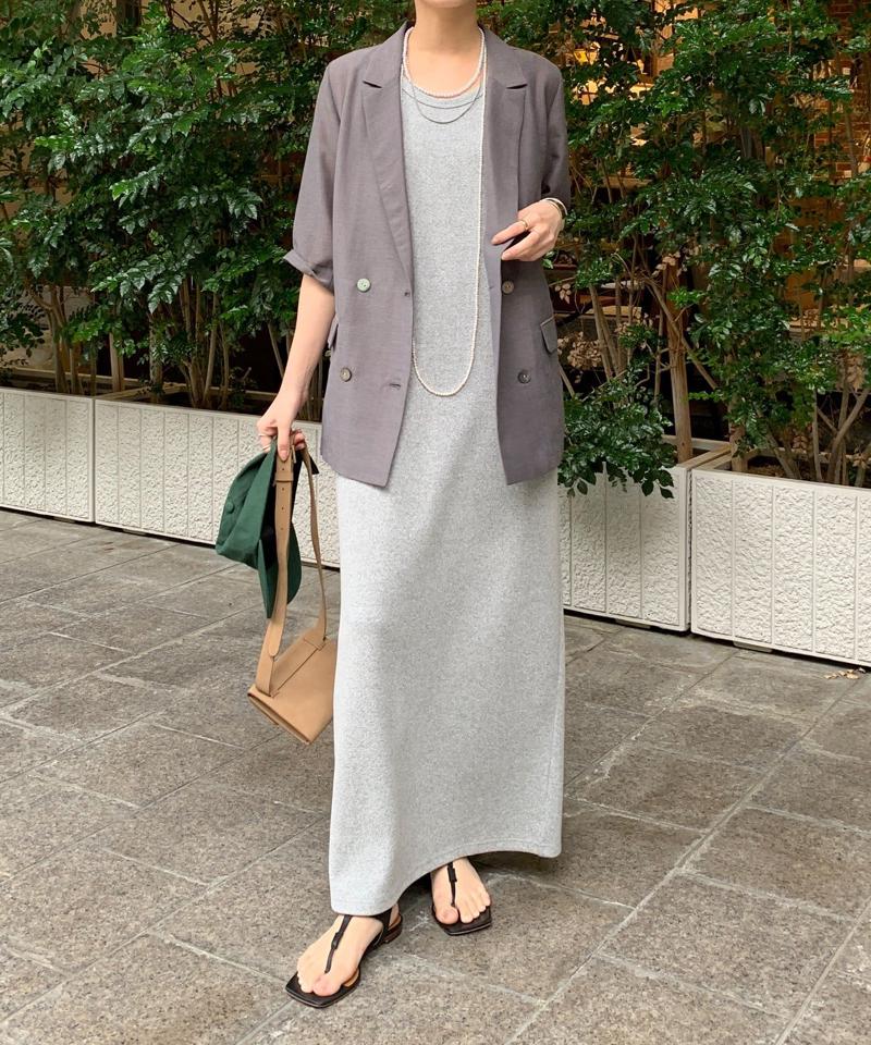 【全骨格細見え】ブークレーダンボールタンクワンピース