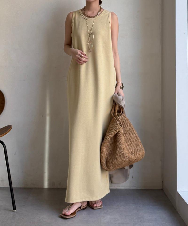 【全骨格細見え】ブークレーダンボールタンクワンピース