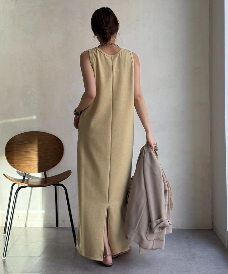 【全骨格細見え】ブークレーダンボールタンクワンピース