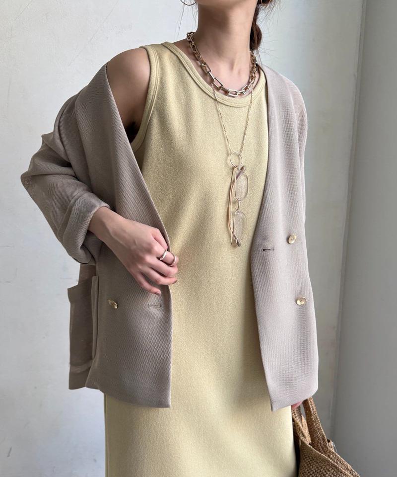 【全骨格細見え】ブークレーダンボールタンクワンピース