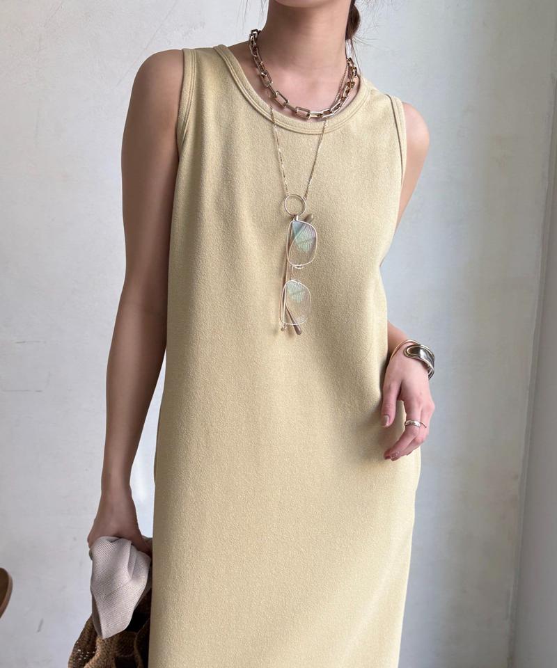 【全骨格細見え】ブークレーダンボールタンクワンピース