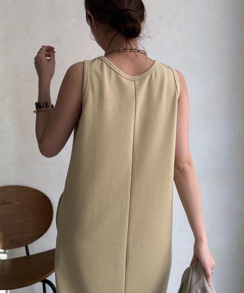 【全骨格細見え】ブークレーダンボールタンクワンピース