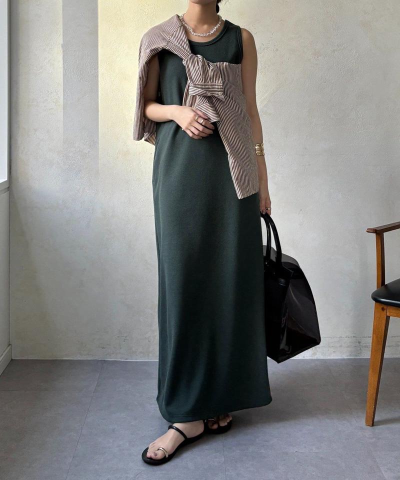 【全骨格細見え】ブークレーダンボールタンクワンピース