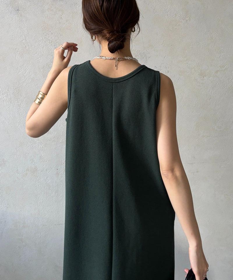 【全骨格細見え】ブークレーダンボールタンクワンピース