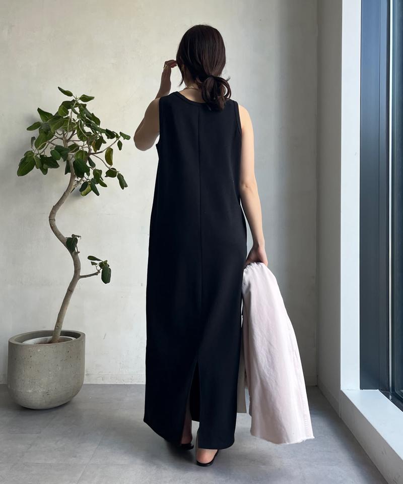 【全骨格細見え】ブークレーダンボールタンクワンピース