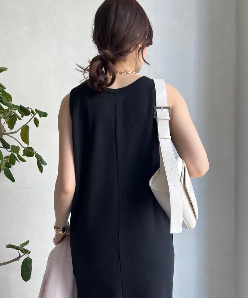 【全骨格細見え】ブークレーダンボールタンクワンピース