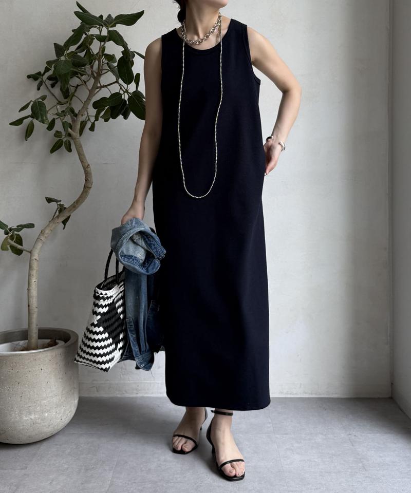 【全骨格細見え】ブークレーダンボールタンクワンピース