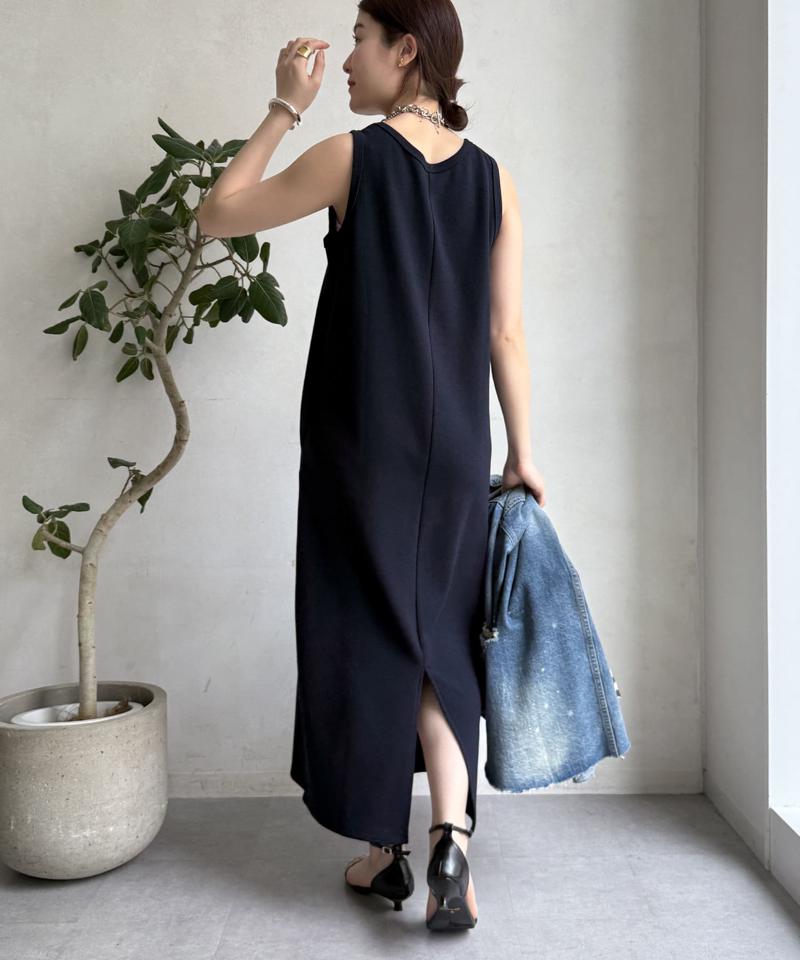 【全骨格細見え】ブークレーダンボールタンクワンピース