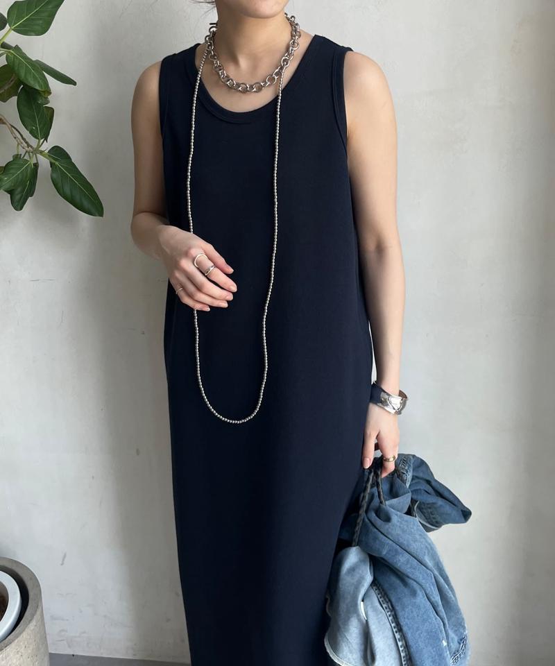 【全骨格細見え】ブークレーダンボールタンクワンピース