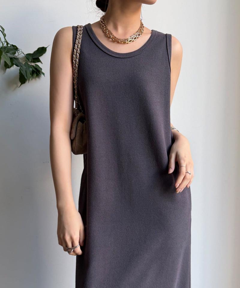 【全骨格細見え】ブークレーダンボールタンクワンピース