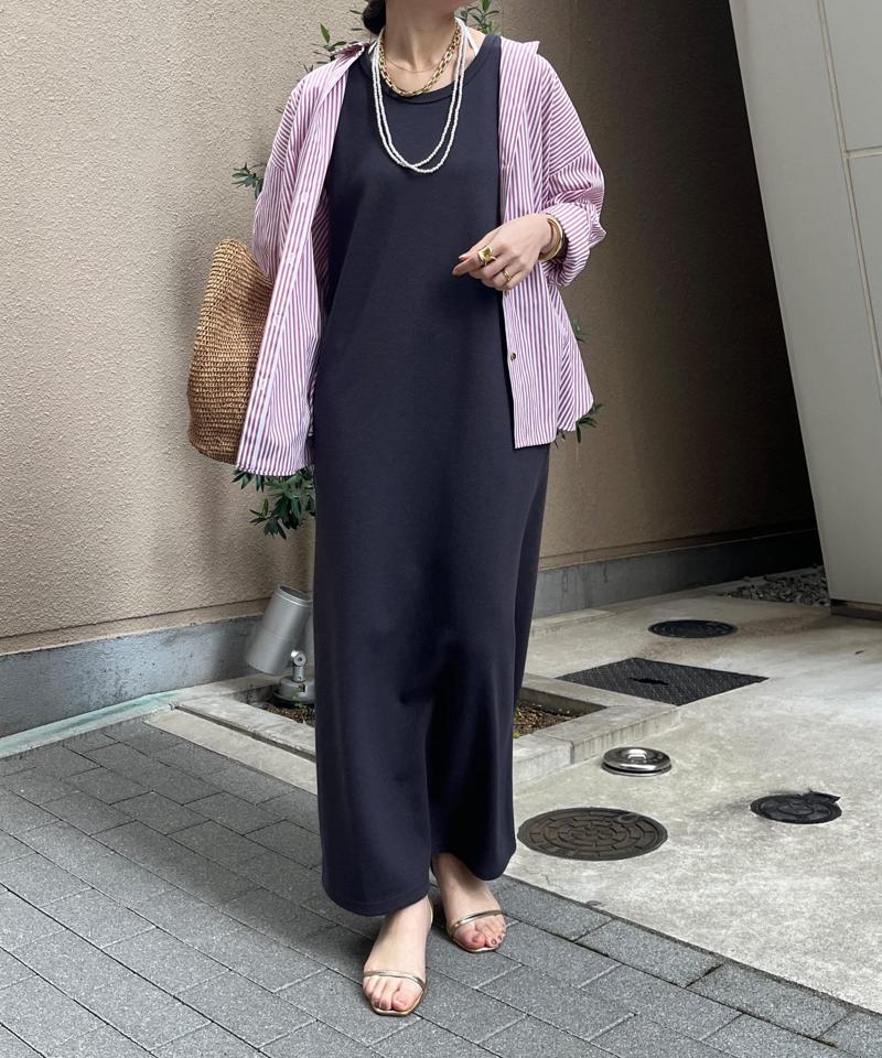 【全骨格細見え】ブークレーダンボールタンクワンピース