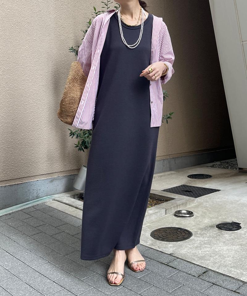 【全骨格細見え】ブークレーダンボールタンクワンピース