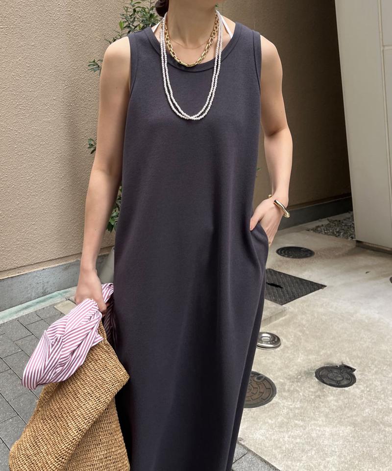 【全骨格細見え】ブークレーダンボールタンクワンピース