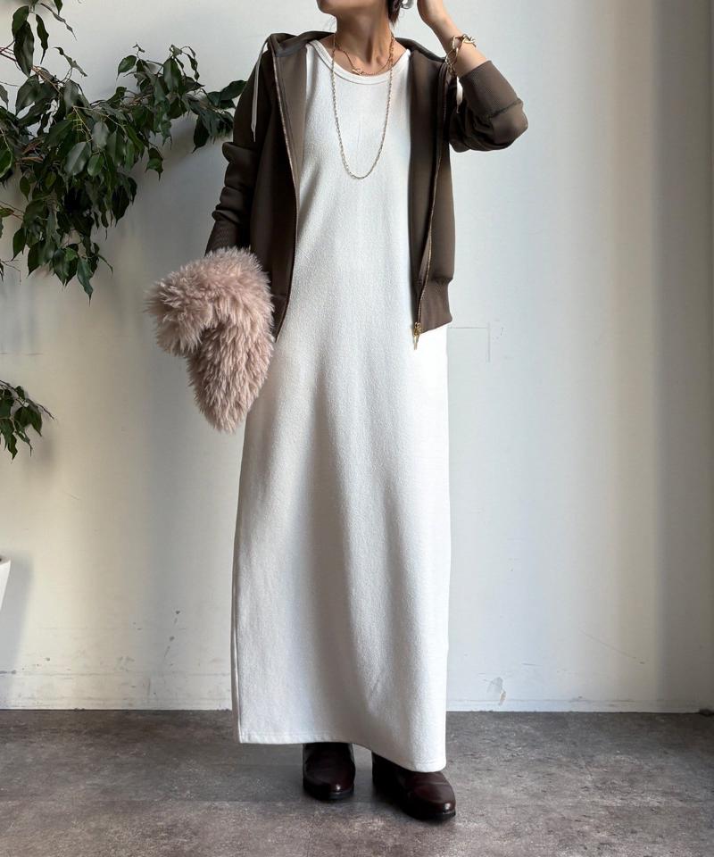 【全骨格細見え】ブークレーダンボールタンクワンピース