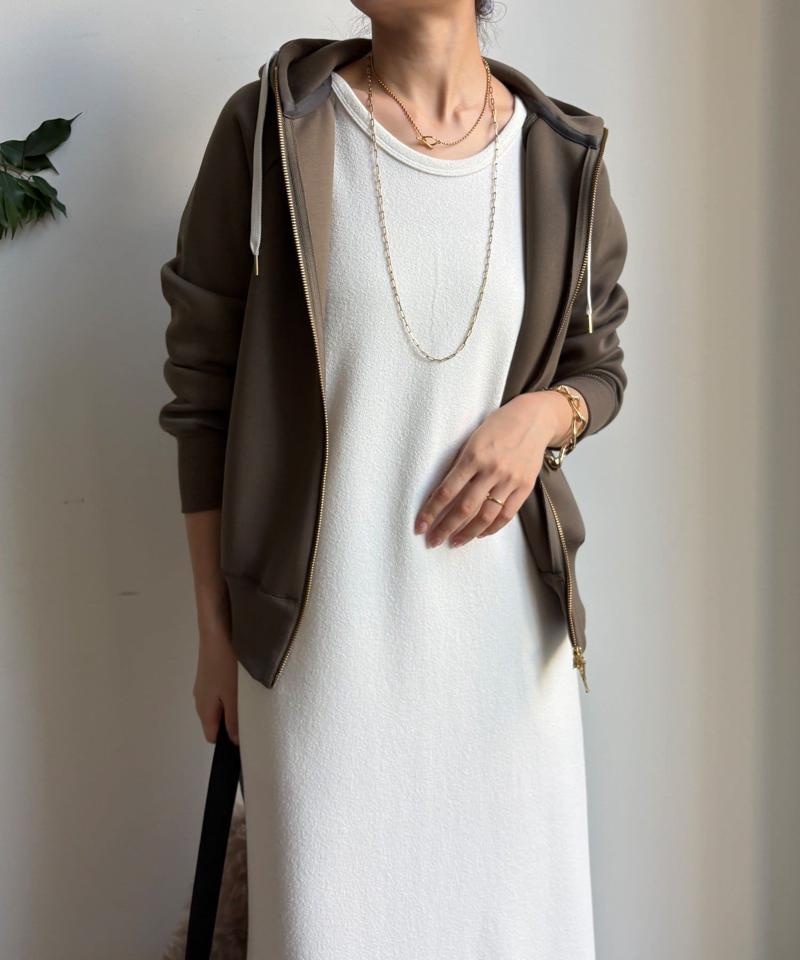 【全骨格細見え】ブークレーダンボールタンクワンピース