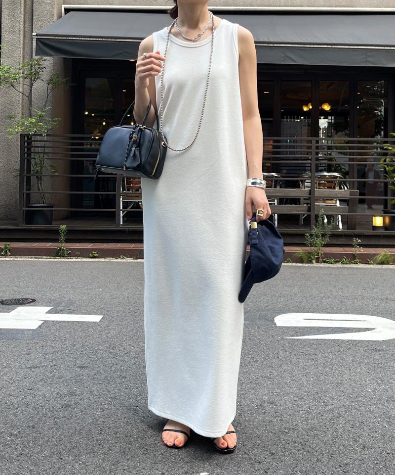 【全骨格細見え】ブークレーダンボールタンクワンピース