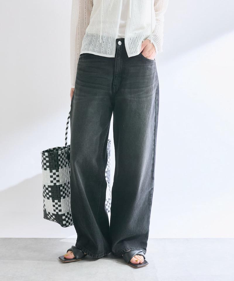 【MONN.:.(モン)】LOOSE DENIM