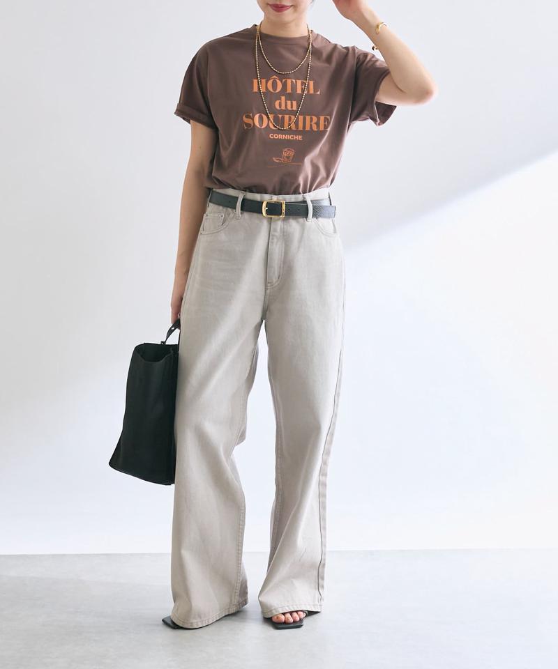 【MONN.:.(モン)】LOOSE DENIM