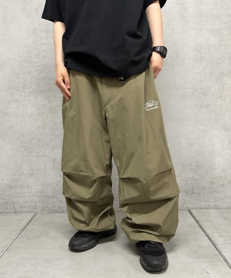 【WHO'S WHO gallery】パラシュートワイドパンツ