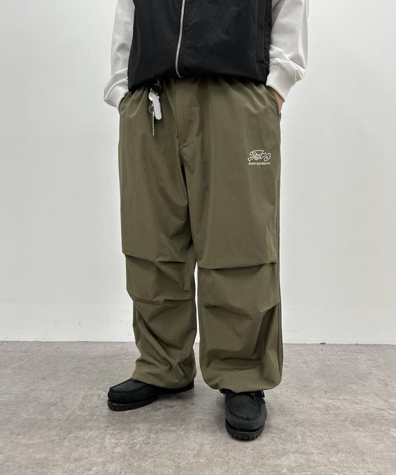 【WHO'S WHO gallery】パラシュートワイドパンツ