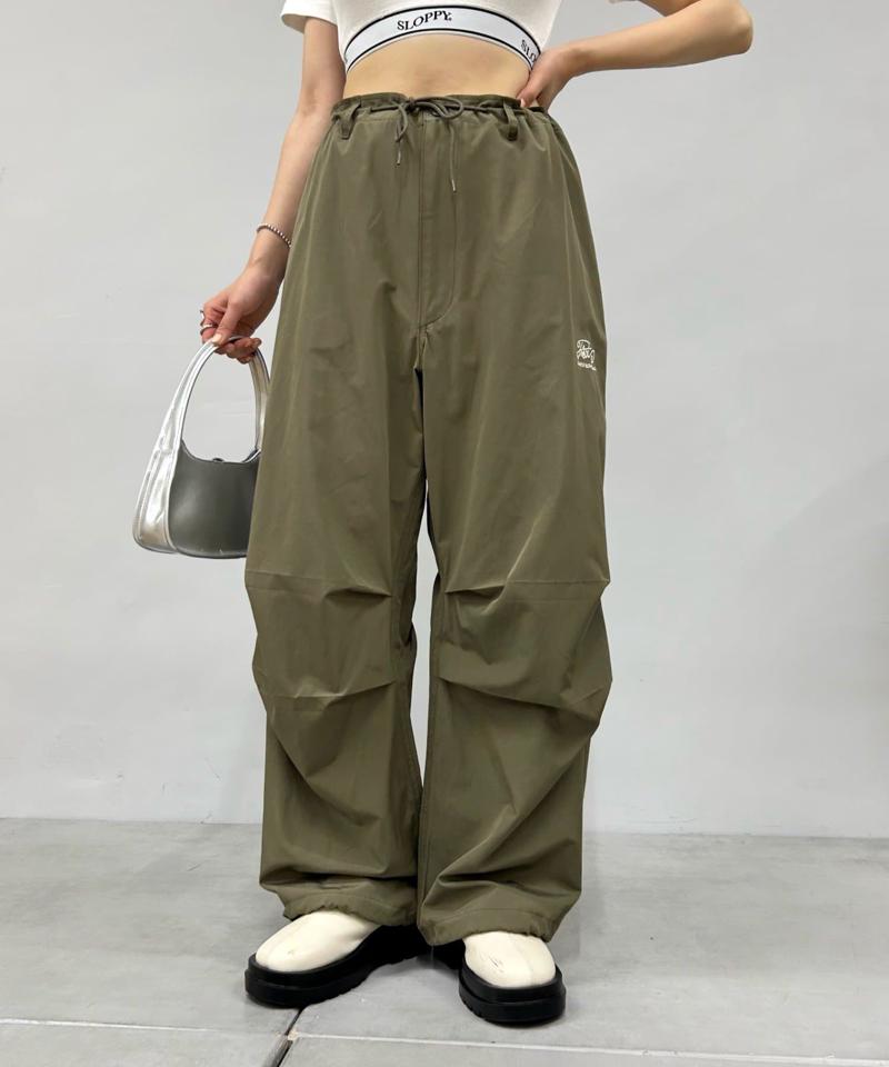 【WHO'S WHO gallery】パラシュートワイドパンツ