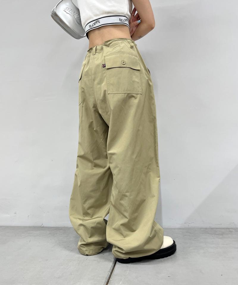 【WHO'S WHO gallery】パラシュートワイドパンツ